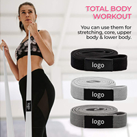 Bandas de Resistencia de Látex Multifuncionales y Duraderas para Ejercicios de Glúteos, Bandas de Tracción Asistida para Entrenamiento Físico