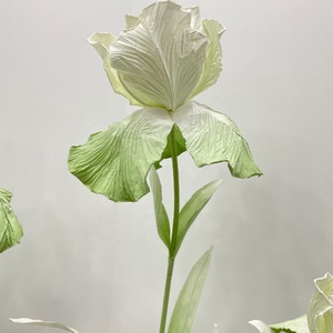 <span class=keywords><strong>Fleur</strong></span> en papier colorée faite à la main avec tige <span class=keywords><strong>iris</strong></span> géant artificiel pour hall d'hôtel fête centre commercial vitrine <span class=keywords><strong>fleur</strong></span> décorative - Product Image 4