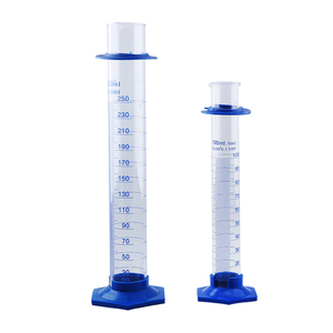 Cilindro <span class=keywords><strong>de</strong></span> medición <span class=keywords><strong>de</strong></span> vidrio para <span class=keywords><strong>laboratorio</strong></span> químico, varias especificaciones - Product Image 1
