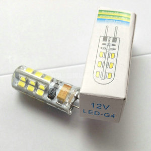 Ampoule LED mini maïs SMD3014 220V 6000K lumière du jour, culot G9, télécommande, 2400lm, plastique - Product Image 1
