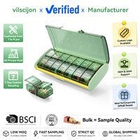 Innovadoras Cajas de Almacenamiento de Pastillas Werainbow pp, Mini Estuche Portátil de Bolsillo con Impresión de Logotipo Personalizado para Medicamentos Diarios