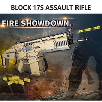 C81021 1:1 SWAT - Bloques de Construcción de Modelos de Armas Militares de la Segunda Guerra Mundial, Compatibles con Juguetes de Ladrillos GUN