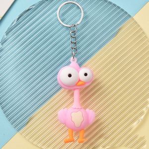 <b>Custom</b> Event Gift New Creative 3D Animal Design Soft PVC and Rubber <b>Keychain</b> - Product Image 4