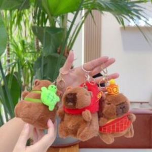 Llavero de peluche de capibara de dibujos animados, lindo muñeco de capibara, venta al por mayor, gran éxito de ventas - Product Image 2
