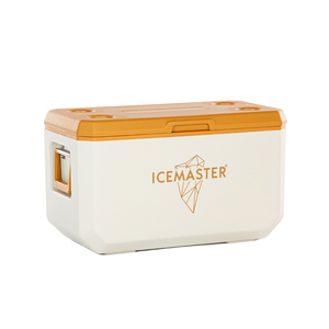 Cooler Box 47L Insulated Orange Lid Modern Outdoor Camping Use PP Material Water Resistant and Portable - Product Image 4