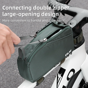 Bolsa para <span class=keywords><strong>Bicicleta</strong></span> Modelo Nuevo - Bolsa para Cuadro Delantero con Logotipo Personalizable, Bolsa Tubular para Bicicletas, Equipo <span class=keywords><strong>de</strong></span> Ciclismo Nocturno - Product Image 1