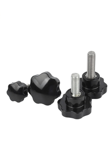 Knurled <strong>Screw</strong> Chuanghe High Quality Hot Sales Nylon Plastic Tip Knurled <strong>Thumb</strong> <strong>Screw</strong> <strong>M2</strong> M3 M4 Black Head <strong>Thumb</strong> Bolt - Product Image 5
