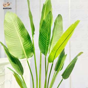 Décoration d'Intérieur Personnalisée en Usine Bananier Artificiel en Pot Faux Arbre <span class=keywords><strong>Canna</strong></span> <span class=keywords><strong>Plante</strong></span> Artificielle en Gros - Product Image 2