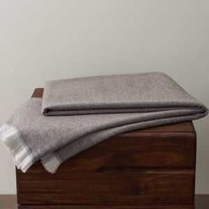 Classique chaud 35% <span class=keywords><strong>cachemire</strong></span> 65% laine australienne Textile de maison laine mérinos jeter couverture châle - Product Image 3