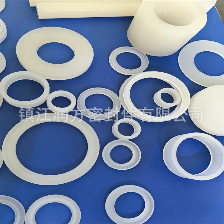 PCTFE PTFE Plastic Low Temperature Resistant Gasket/ Washer/ Spacer Supply O-shaped sealing ring