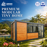 Villa préfabriquée en acier à 3 chambres à assembler rapidement et à faible coût, pour bureau, cuisine, camping, maison, resort extérieur, école