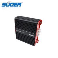 Amplificateur audio de voiture monobloc Suoer 3000W avec amplificateur de subwoofer de classe D de 9000W de puissance de crête et crossover pour systèmes stéréo DJ