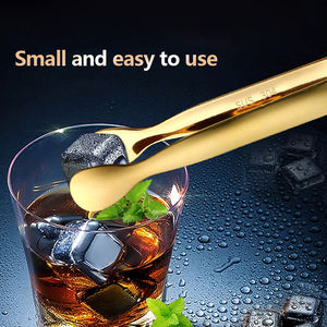 Premium Gold <span class=keywords><strong>Mini</strong></span> Zucker zange und Eiswürfel zange Edelstahl Metall material in Lebensmittel qualität - Product Image 5
