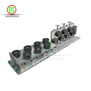 Metaaldraad Aanpassing Aanpasbaar 100Mm Buitendiameter Metalen Stijltang Platte Balk Rechttrekken Gereedschap Met 7 + 7 Rollen - Product Image 5