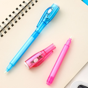 Stylo magique UV multifonctionnel anti-contrefaçon, stylo à lumière UV invisible LED ultraviolette - Product Image 4