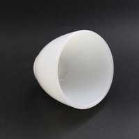 Niedlich gestaltete weiße Jade glass chale Langlebige Glas becher für Kaffee Tee Bier und Getränke Ideales Geschenk