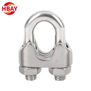Promotional New Rigging Hardware Stainless Steel wire rope clamp