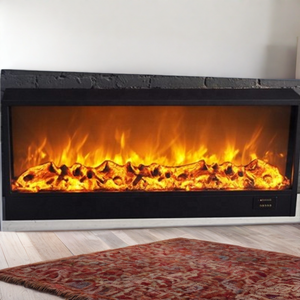 <span class=keywords><strong>Chimenea</strong></span> eléctrica LED de 150*15*<span class=keywords><strong>50</strong></span> <span class=keywords><strong>cm</strong></span> con control remoto Fácil instalación para uso independiente en el hogar o el hotel - Product Image 4