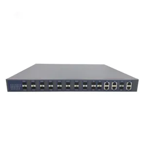 GPON 16 SFP ports 16PON ports GPON OLT with 16 PON module compatible HUAWEI ZTE ONU