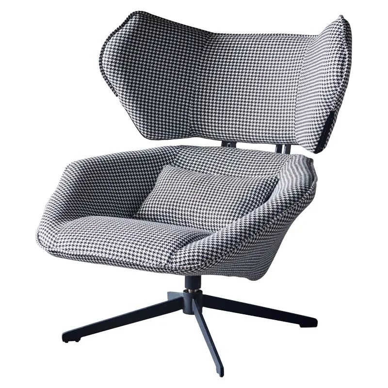 Canapé de détente en tissu moderne, chaise pivotante pour salon, meubles de luxe