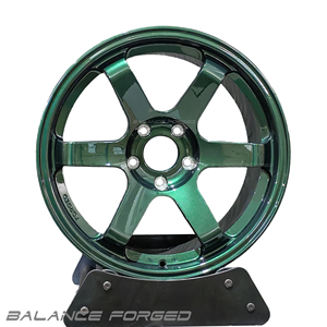 Cerchi BLC Green Wheels monoblocco 17x9 <span class=keywords><strong>22</strong></span> 6x139.7 5x100 5x112 5x120 5x114.3 per Racing Volk Te37 Forgiati Concavi - Product Image 2