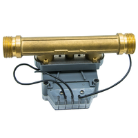 Compteur de pulsations numérique SRJ intelligent à ultrasons en laiton IP68, pièces de rechange pour compteur d'eau OEM, haute précision, débit R250, garantie 3 ans