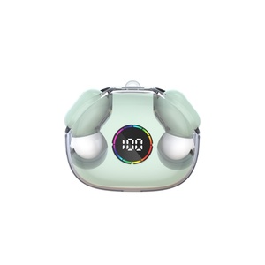 Nuevos Auriculares Inalámbricos de Alta Calidad con Pantalla Digital, Audífonos TWS Intrauditivos con Cápsula Translúcida de Ultra Larga Duración - Product Image 1
