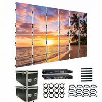Panel LED P3.91 de Alto Contraste y Color Uniforme para Exteriores, Pantalla LED Comercial para Mercado, Video Wall LED para Exteriores