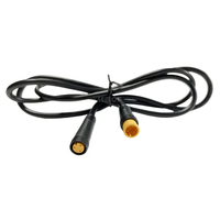 Personnaliser M6 M8 IP65 étanche Ebike connecteur câble d'extension 2 broches 3 broches 4 broches 5 broches 6 broches mâle femelle connecteur prise LED fil