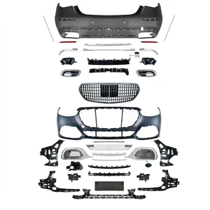 Rejillas Delanteras de Alta Calidad para Autos Benz Clase C, Clase E, Clase S, Kit de Carrocería - Product Image 6
