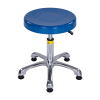 Tabouret antistatique B04 pour écoles, hôpitaux, salles blanches, laboratoires scientifiques, informatiques, de physique, dentaires, de chimie, ateliers et lignes de production