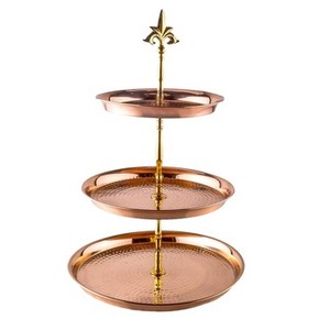 Support à gâteau en métal personnalisé, présentoir à pâtisserie décoratif, de fête, fabriqué par et exportation - Product Image 2