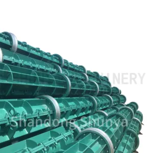 Máquinas de postes eléctricos de hormigón, línea de producción de postes de hormigón, máquina de fabricación de postes de hormigón