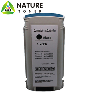Cartuccia d'Inchiostro di Alta Qualità 78P-K per Timbri Postali Franking, Compatibile con Pitney Bowes Connect+ Serie 1000 2000 3000, Nero 130ml - Product Image 4