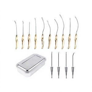 Kit d'instruments chirurgicaux endoscopiques pour lifting facial de la part de Jack Billy Enterprises Hospital Medical Plastic Surgery, variation Gold Clear uniquement - Product Image 1