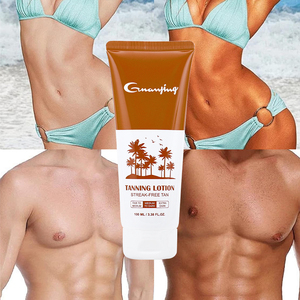 Loción Bronceadora Natural Personalizada con Aloe Vera y Aceite de Coco, Tono Medio a Oscuro, Luminosa para el Cuerpo, Loción Bronceadora para Piel Negra de Fábrica - Product Image 6