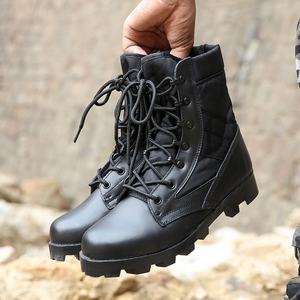 <span class=keywords><strong>Botas</strong></span> de Camuflaje de Microfibra Verde, Estilo Panamá, para Senderismo y Montañismo - Product Image 1