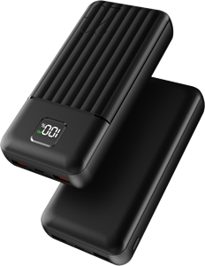 Món quà tùy chỉnh cá nhân sạc 22.5W hiển thị kỹ thuật số ngân hàng điện 10000 mAh 20000 mAh ngân hàng điện cho điện thoại - Product Image 1