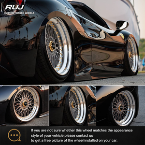 Jantes forgées sur mesure style SUPER RS, à profil profond, en alliage, 18, 19, 20 pouces, 5x112, 5x120 pour <span class=keywords><strong>BBS</strong></span>, <span class=keywords><strong>BMW</strong></span>, Mercedes, Porsche - Product Image 2