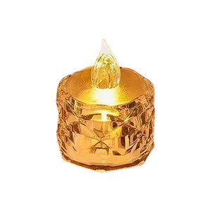 Bougie électronique LED décorative sans flamme, alimentée par piles, pour anniversaire, ambiance romantique - Product Image 1