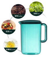 Meilleur prix Pot à jus café thé ensemble de tasses à boire pichet à eau ensemble de cruche avec couvercle