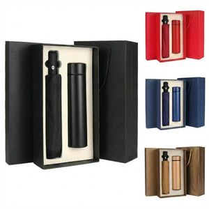 Best Sale Wholesale Custom Logo Vacuum Flask Umbrella <b>Gift</b> <b>Set</b> Business Corporate Event Employee Welfare Giveaways <b>Gift</b> <b>Set</b> - Product Image 1