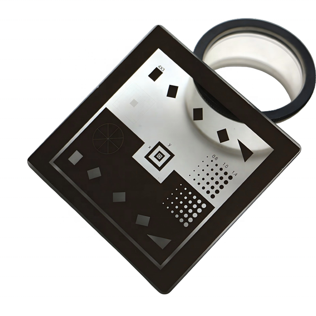 Yaopu Optics Multi-graphic Calibration Board for Pixiv and Three-dimensional Video Measuring Machine Size of 63*63mm