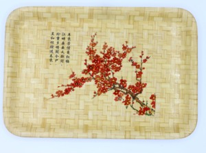 Tazón Cuadrado de Bambú Tejido Ecológico de 12*16 Pulgadas (30*40 cm), Color Natural, Estilo Novedoso, para Uso en el Hogar y Restaurantes - Product Image 3