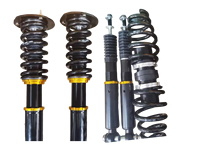 JPLUS pour X5 F15 Nouveau kit de suspension professionnel réglable en acier noir version sport avec amortisseurs exclusifs et ressorts hélicoïdaux – Garantie 1 an