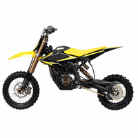 Motocicleta Todoterreno Eléctrica HyperBee Style de 8000W con Alto Torque, 58V 22Ah, Suspensión Hidráulica Delantera y Trasera, Neumáticos con Nudos