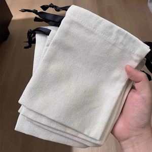Promotional Natural Color Cotton Jewelry Storage Bag Eco-friendly Cotton <b>Drawstring</b> Bag <b>Pouches</b> - Product Image 6