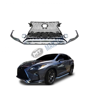 Maictop กระจังหน้ากันชน Abs,อุปกรณ์เสริมรถยนต์สำหรับ <span class=keywords><strong>RX</strong></span> 350 <span class=keywords><strong>200T</strong></span> RX350 RX450h <span class=keywords><strong>2016</strong></span> - Product Image 1
