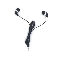 Warna In-Ear 3.5Mm Earphone Headset Musik Berkabel Tanpa Mikrofon Tablet Ponsel Mp3 Mp4 Penyumbat Telinga Universal