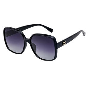 Gafas de Sol Polarizadas con Marco Cuadrado Dl-D7519 para Mujer, Lentes Negras TAC, Protección UV400, Estilo para Conducir al Aire Libre - Product Image 2